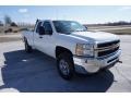 Summit White - Silverado 2500HD Work Truck Extended Cab 4x4 Photo No. 11