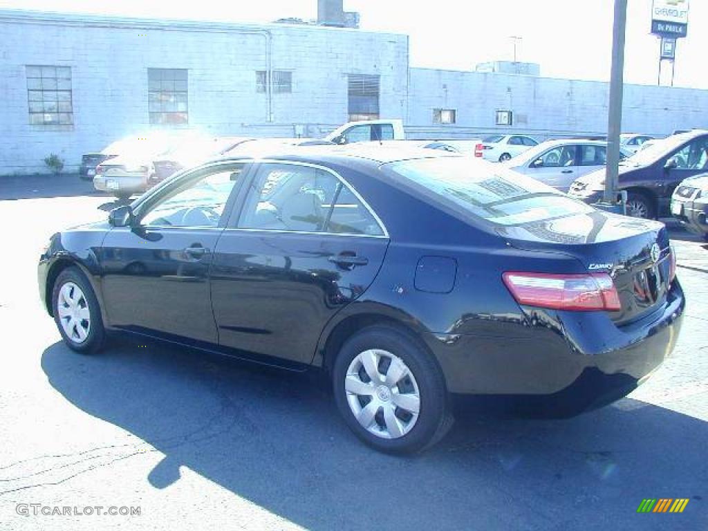 2007 Camry LE - Black / Bisque photo #3
