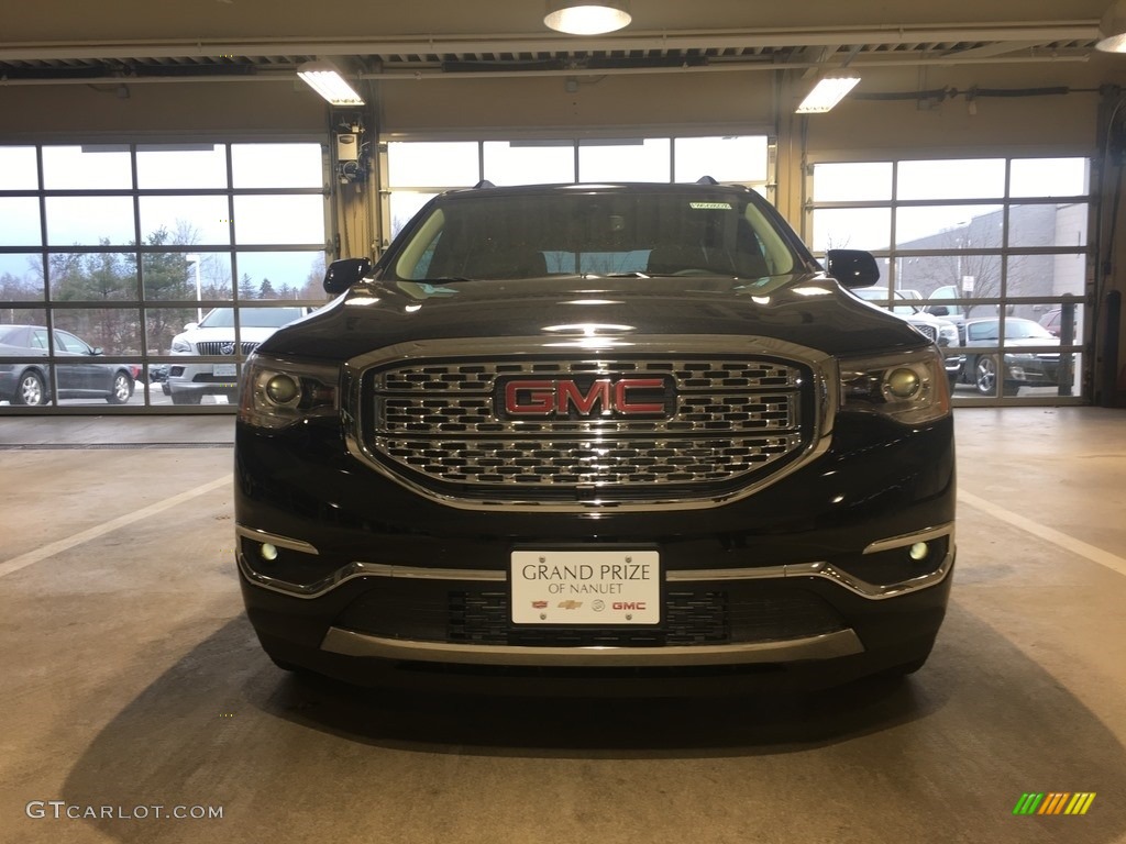 2018 Acadia Denali AWD - Ebony Twilight Metallic / Jet Black photo #8