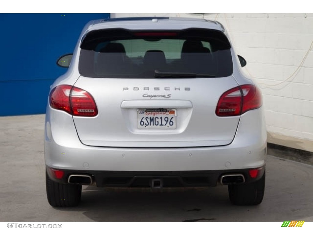 2011 Cayenne S Hybrid - Classic Silver Metallic / Black photo #9