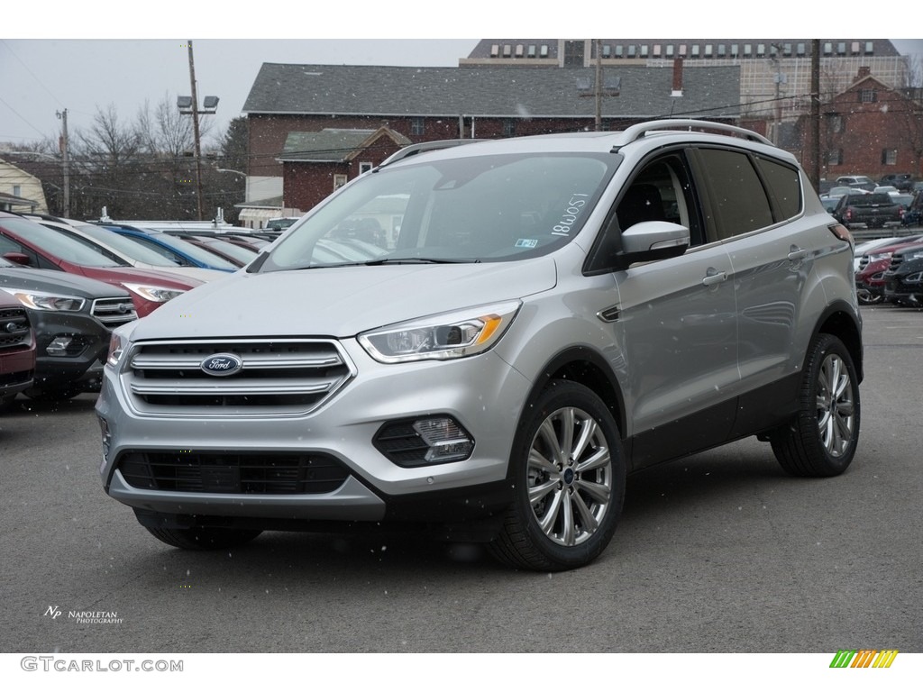 2018 Escape Titanium 4WD - Ingot Silver / Charcoal Black photo #1