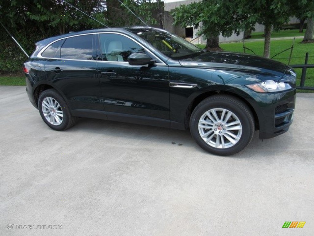 British Racing Green Metallic Jaguar F-PACE