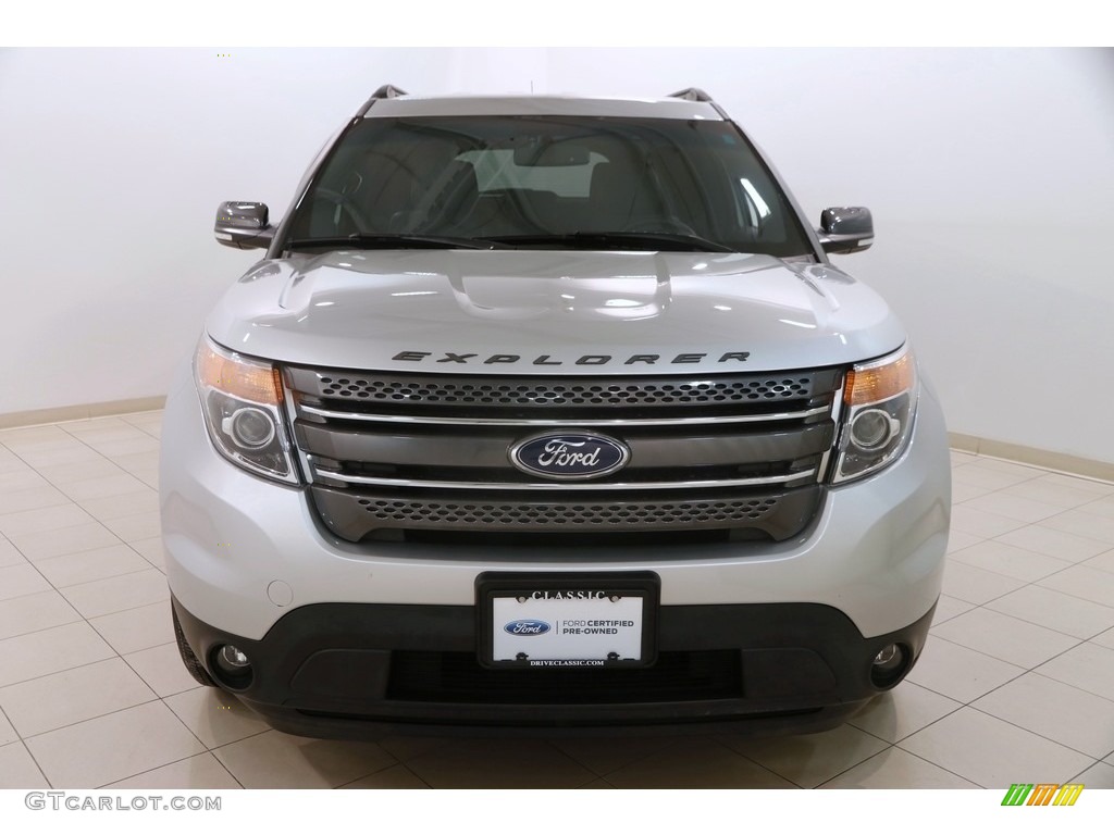 2015 Explorer XLT 4WD - Ingot Silver / Charcoal Black photo #2