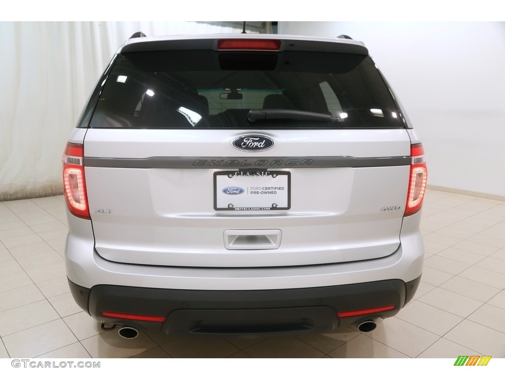 2015 Explorer XLT 4WD - Ingot Silver / Charcoal Black photo #19