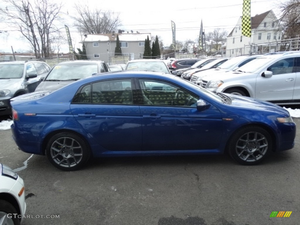 2007 TL 3.5 Type-S - Kinetic Blue Pearl / Ebony/Silver photo #8