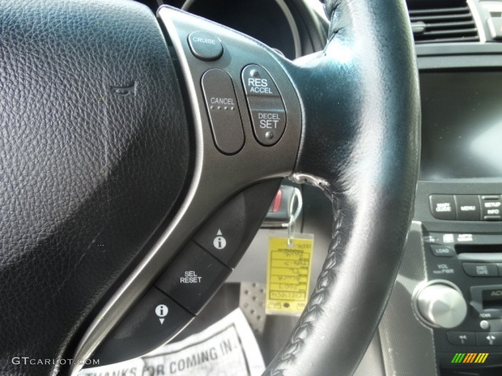 2007 TL 3.5 Type-S - Kinetic Blue Pearl / Ebony/Silver photo #13