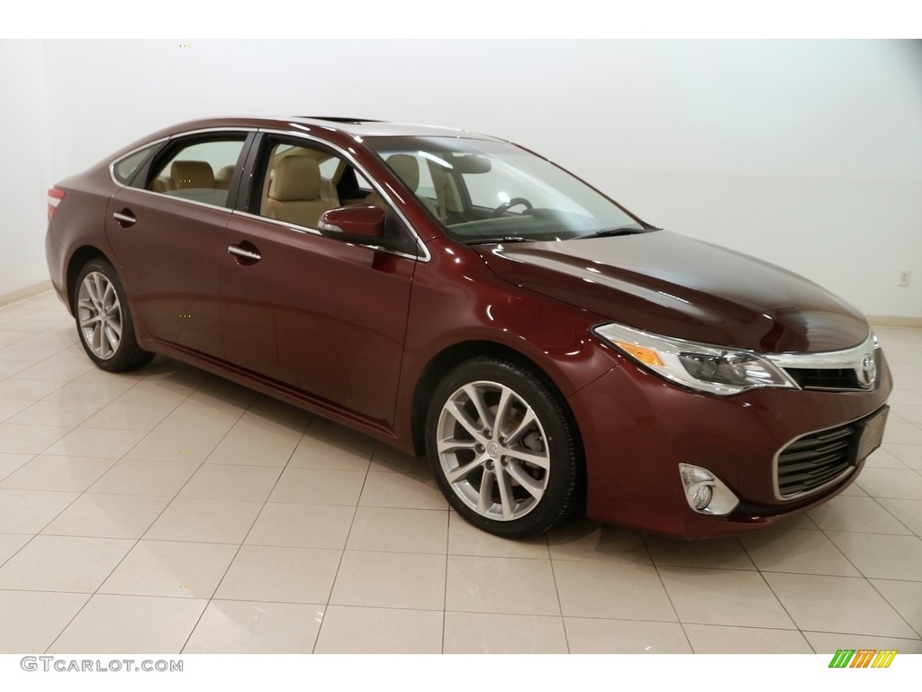 2015 Avalon XLE Touring - Ooh La La Rouge Mica / Almond photo #1