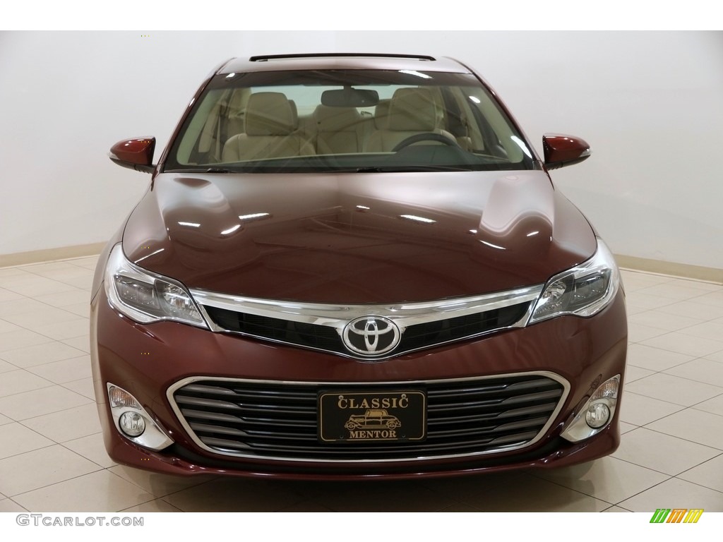 2015 Avalon XLE Touring - Ooh La La Rouge Mica / Almond photo #2