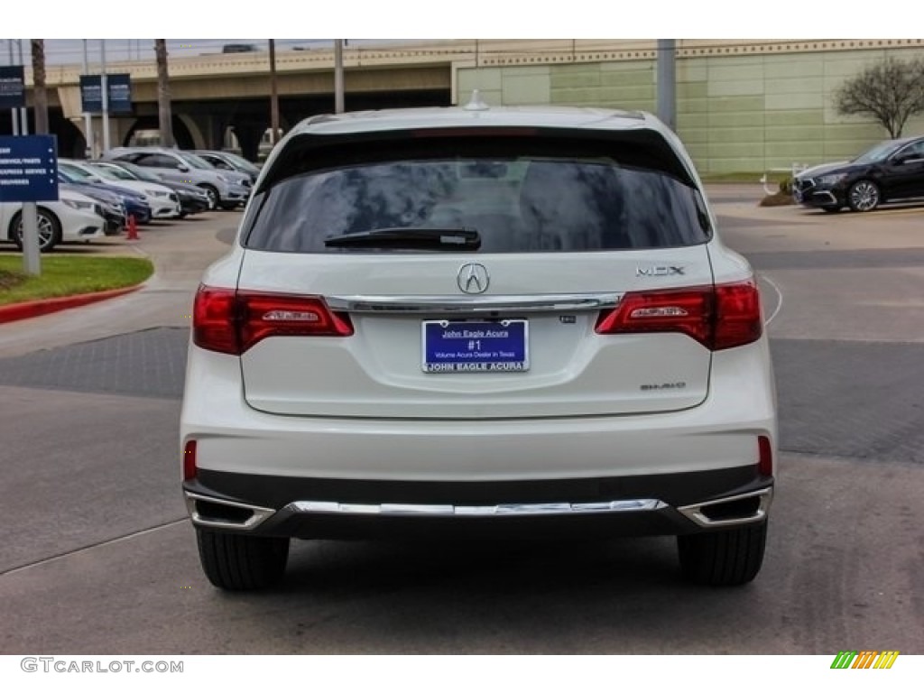 2018 MDX AWD - White Diamond Pearl / Parchment photo #6