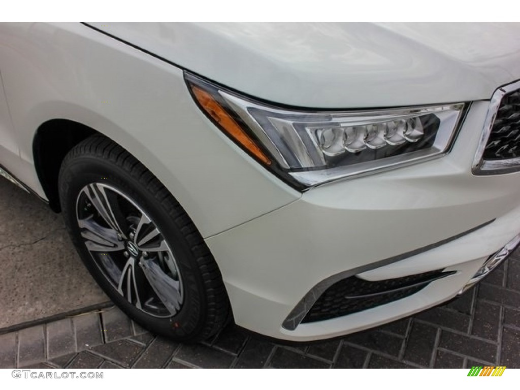 2018 MDX AWD - White Diamond Pearl / Parchment photo #10