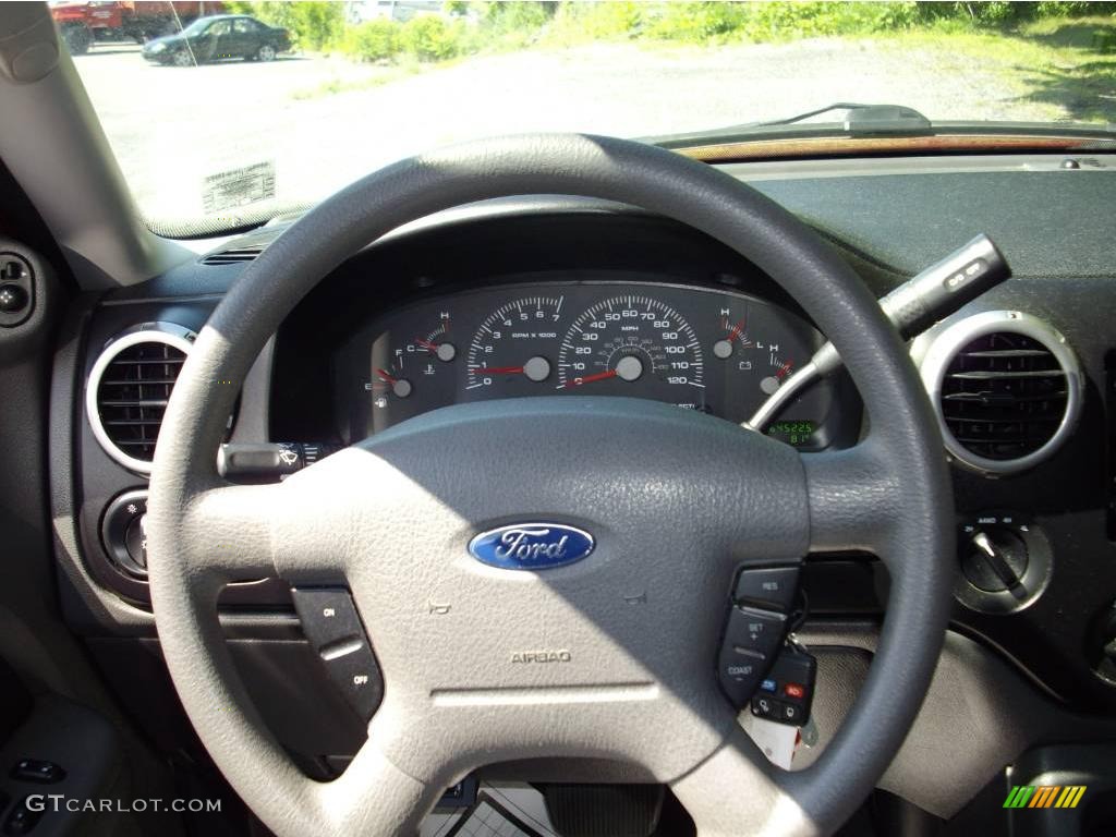 2003 Expedition XLT 4x4 - Laser Red Tinted Metallic / Flint Grey photo #11