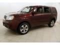 2012 Dark Cherry Pearl II Honda Pilot EX 4WD  photo #3