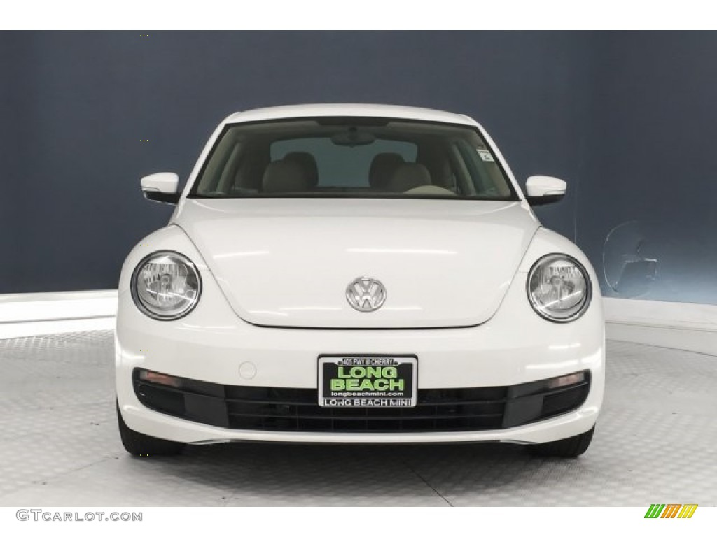 2013 Beetle 2.5L - Candy White / Beige photo #2