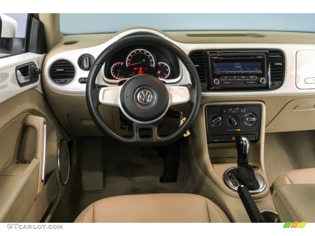 2013 Beetle 2.5L - Candy White / Beige photo #3