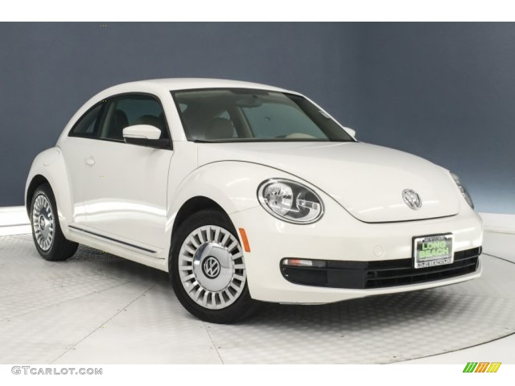 2013 Beetle 2.5L - Candy White / Beige photo #10