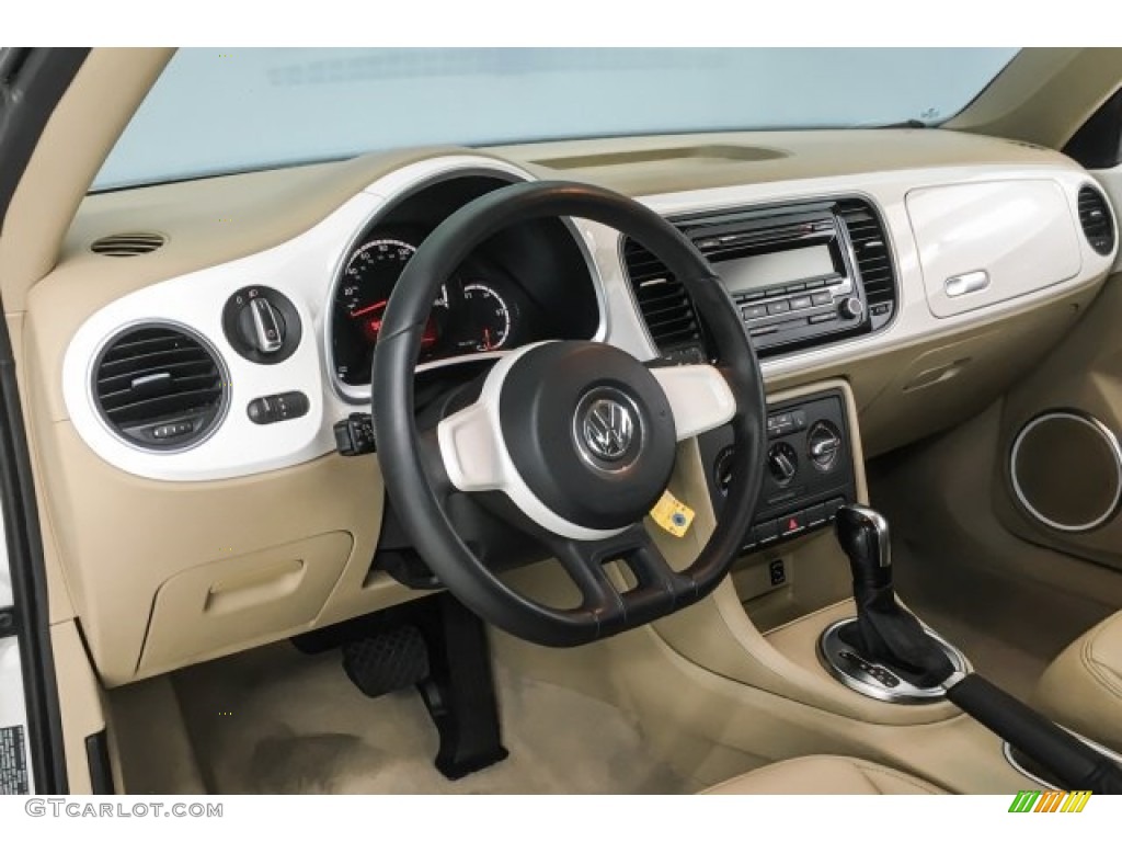 2013 Beetle 2.5L - Candy White / Beige photo #14