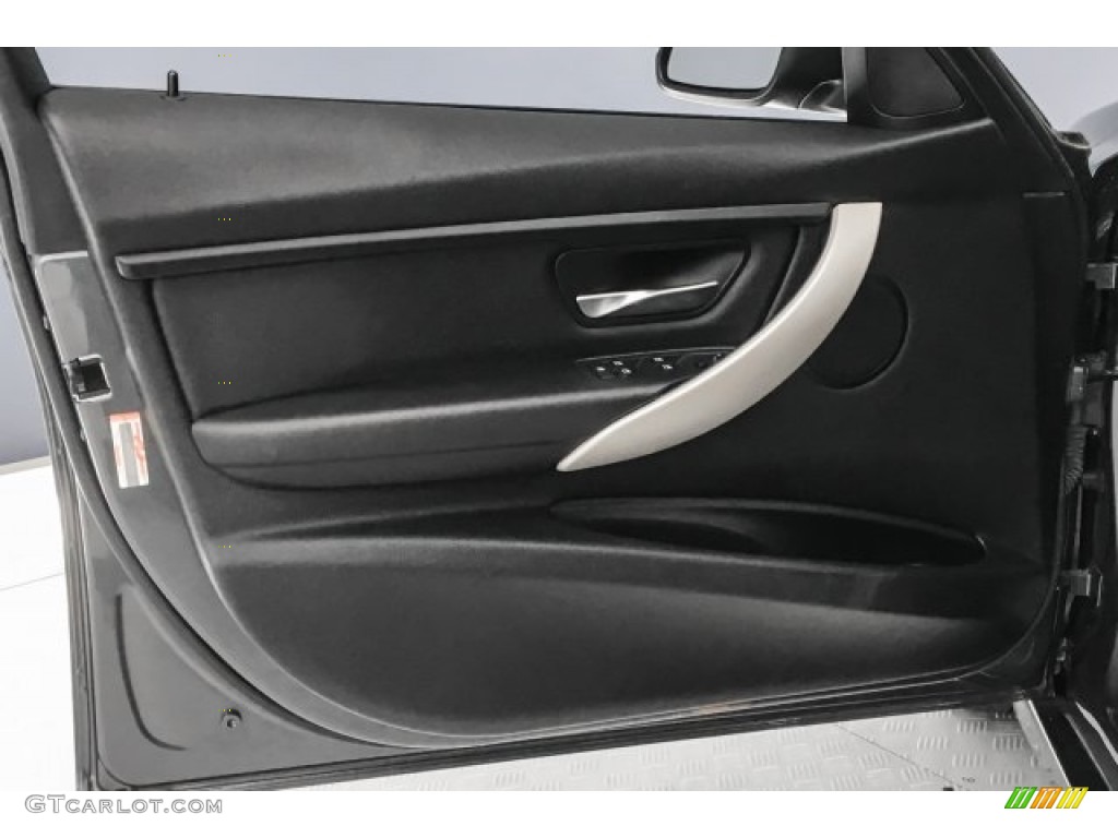 2015 3 Series 320i Sedan - Mineral Grey Metallic / Black photo #22