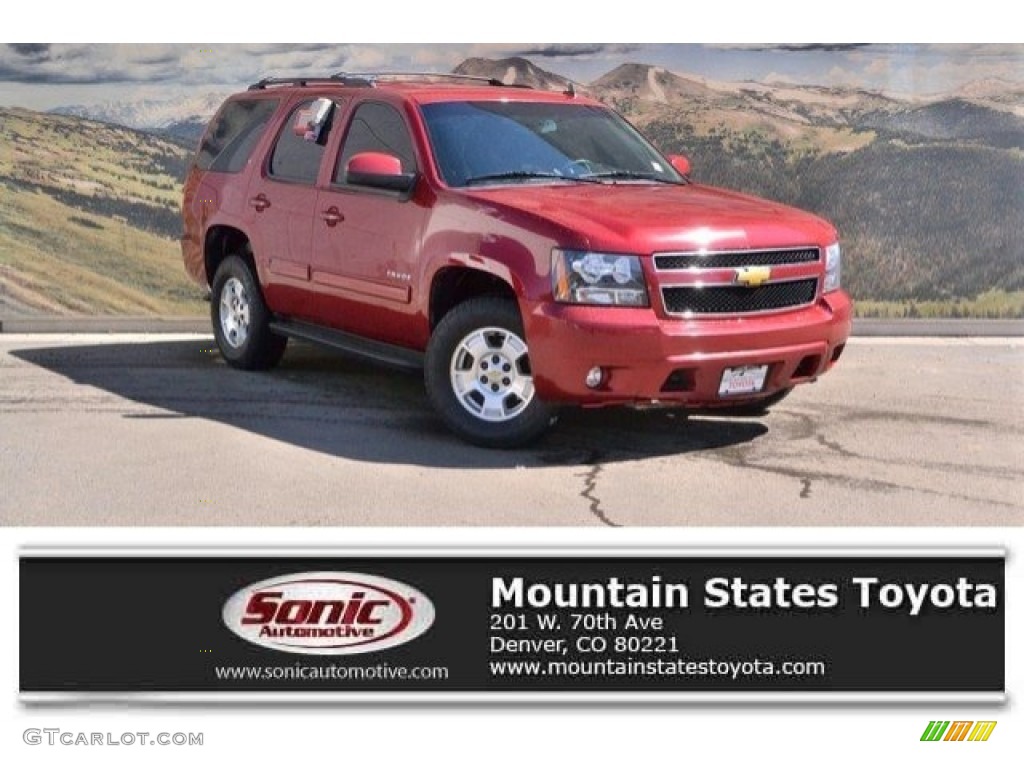 Crystal Red Tintcoat Chevrolet Tahoe