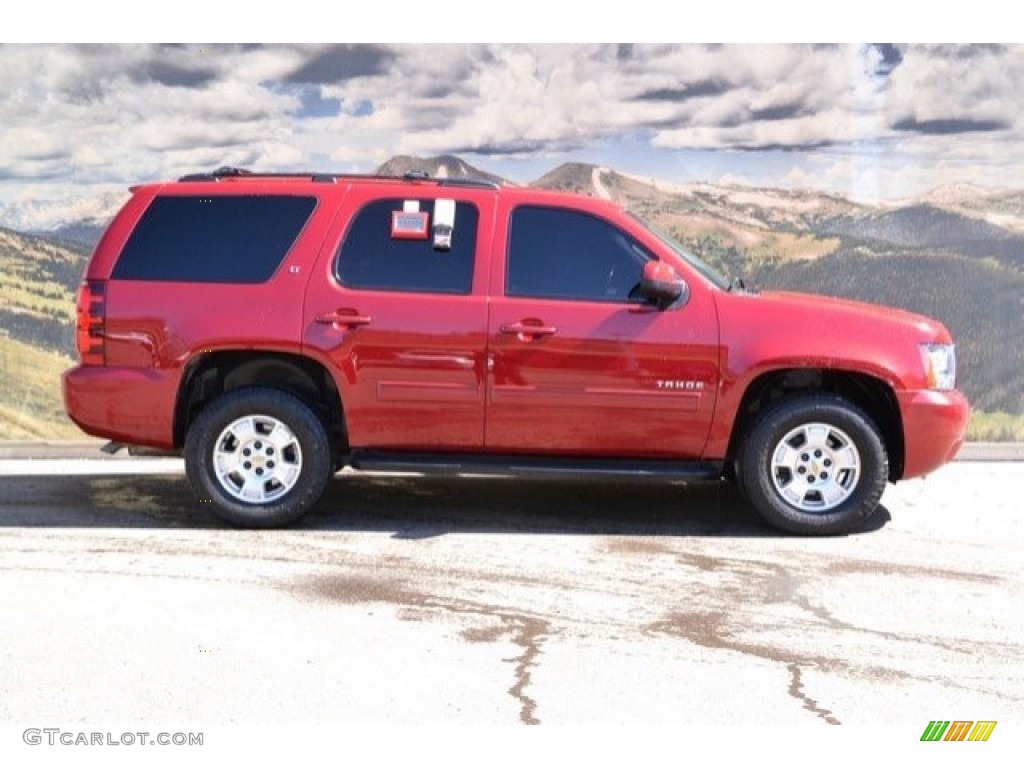 2013 Tahoe LT 4x4 - Crystal Red Tintcoat / Ebony photo #2