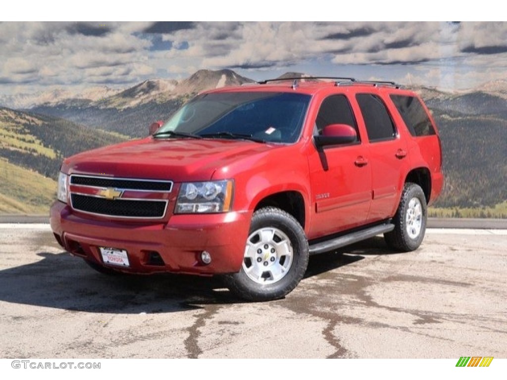 2013 Tahoe LT 4x4 - Crystal Red Tintcoat / Ebony photo #5