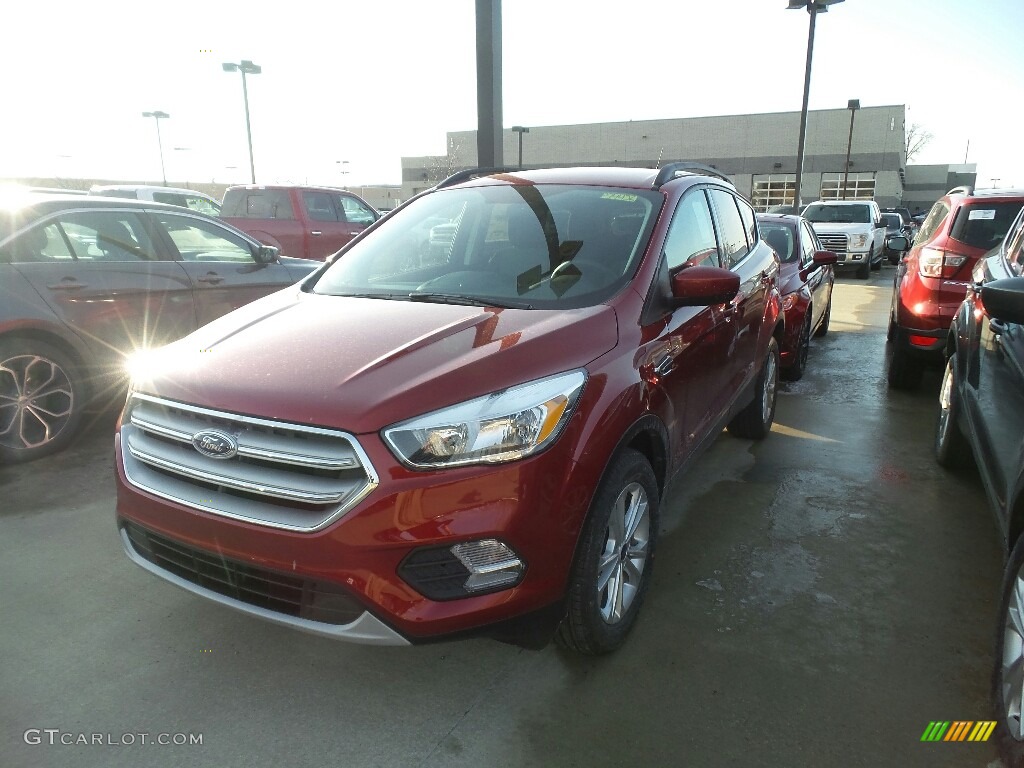 2018 Escape SE 4WD - Ruby Red / Charcoal Black photo #1