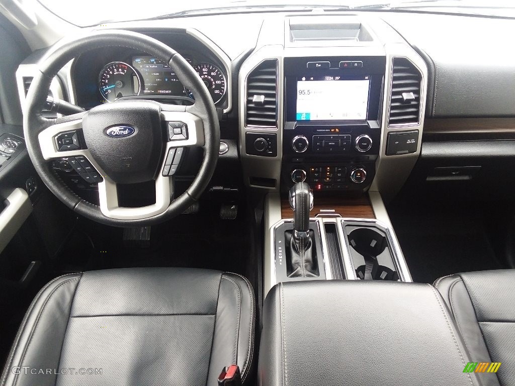 2017 F150 Lariat SuperCrew 4X4 - Ingot Silver / Black photo #7