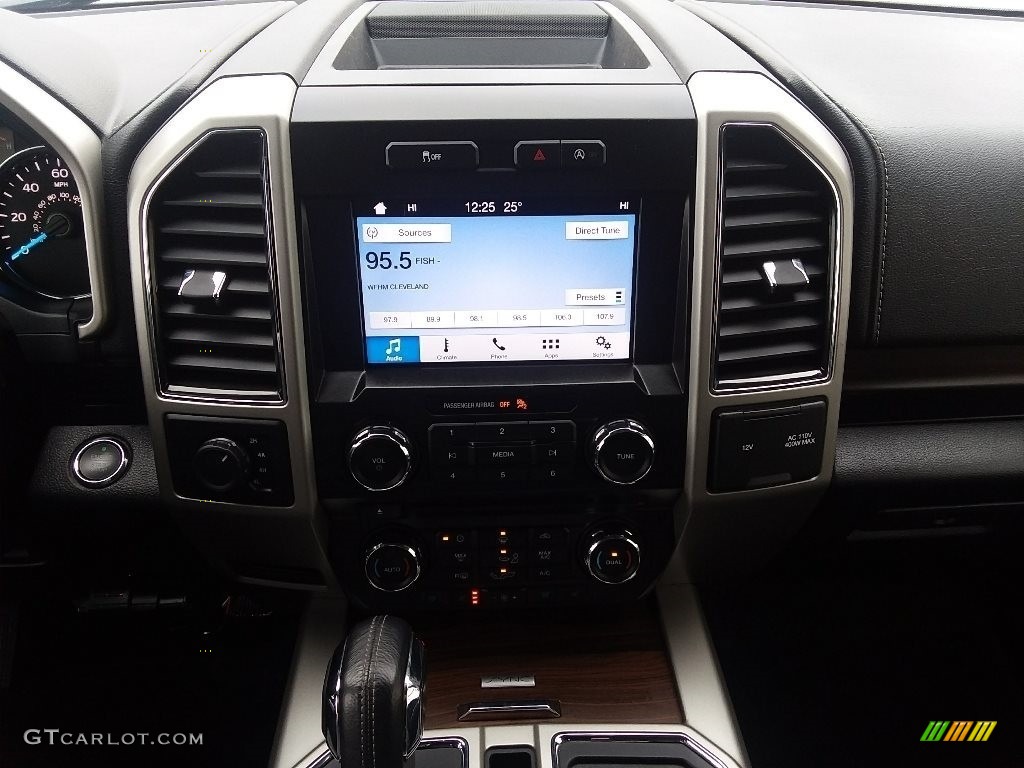 2017 F150 Lariat SuperCrew 4X4 - Ingot Silver / Black photo #8