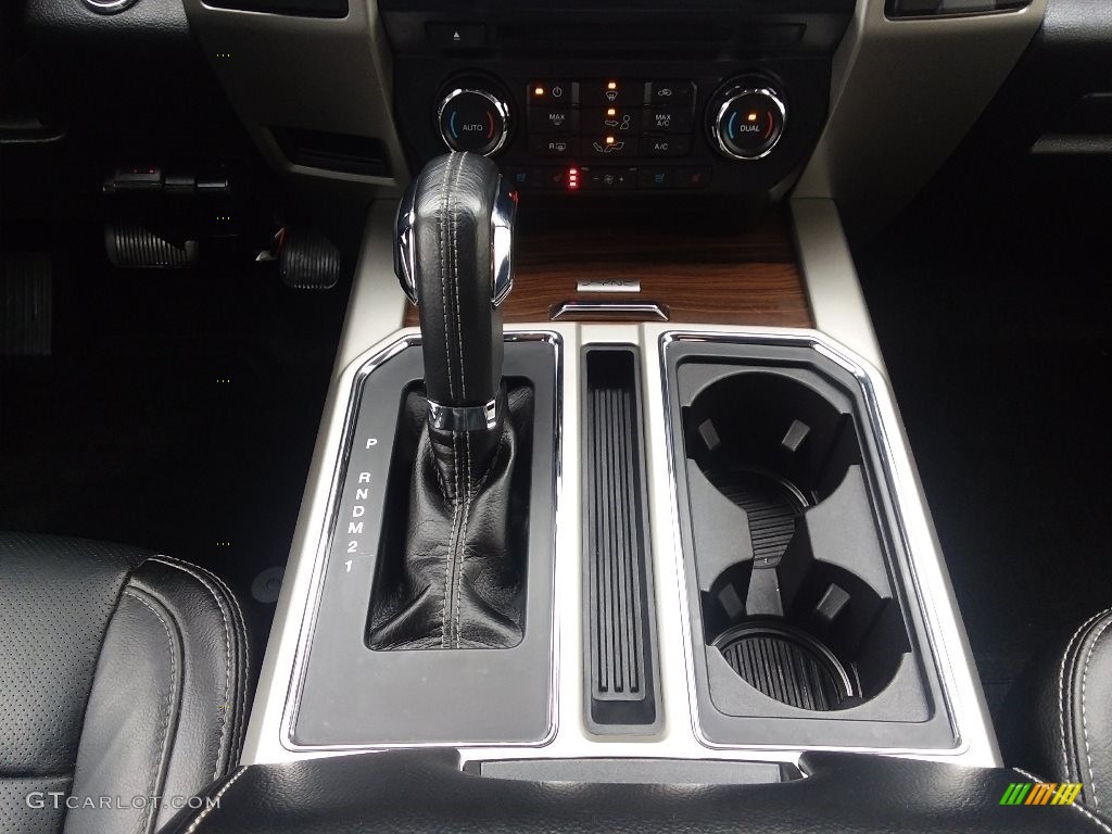 2017 F150 Lariat SuperCrew 4X4 - Ingot Silver / Black photo #13