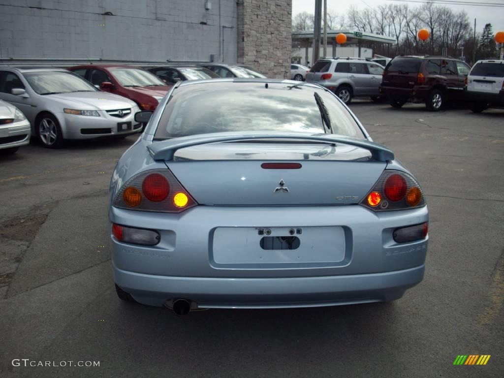 2003 Eclipse GTS Coupe - Steel Blue Pearl / Midnight photo #5