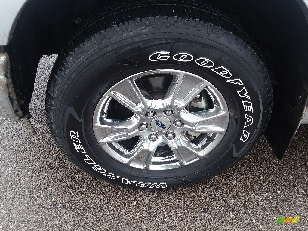 2017 F150 Lariat SuperCrew 4X4 - Ingot Silver / Black photo #25