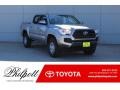 2018 Silver Sky Metallic Toyota Tacoma SR Double Cab  photo #1