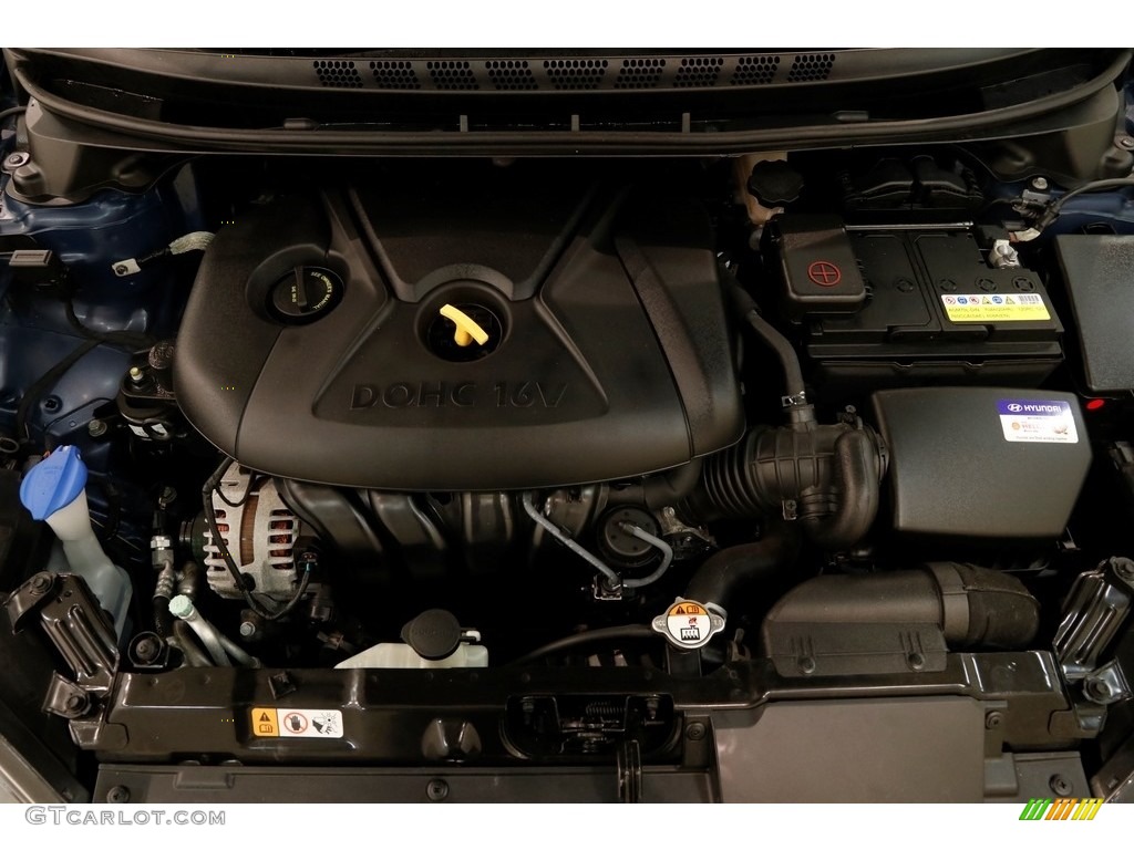 2015 Elantra SE Sedan - Windy Sea Blue / Beige photo #17