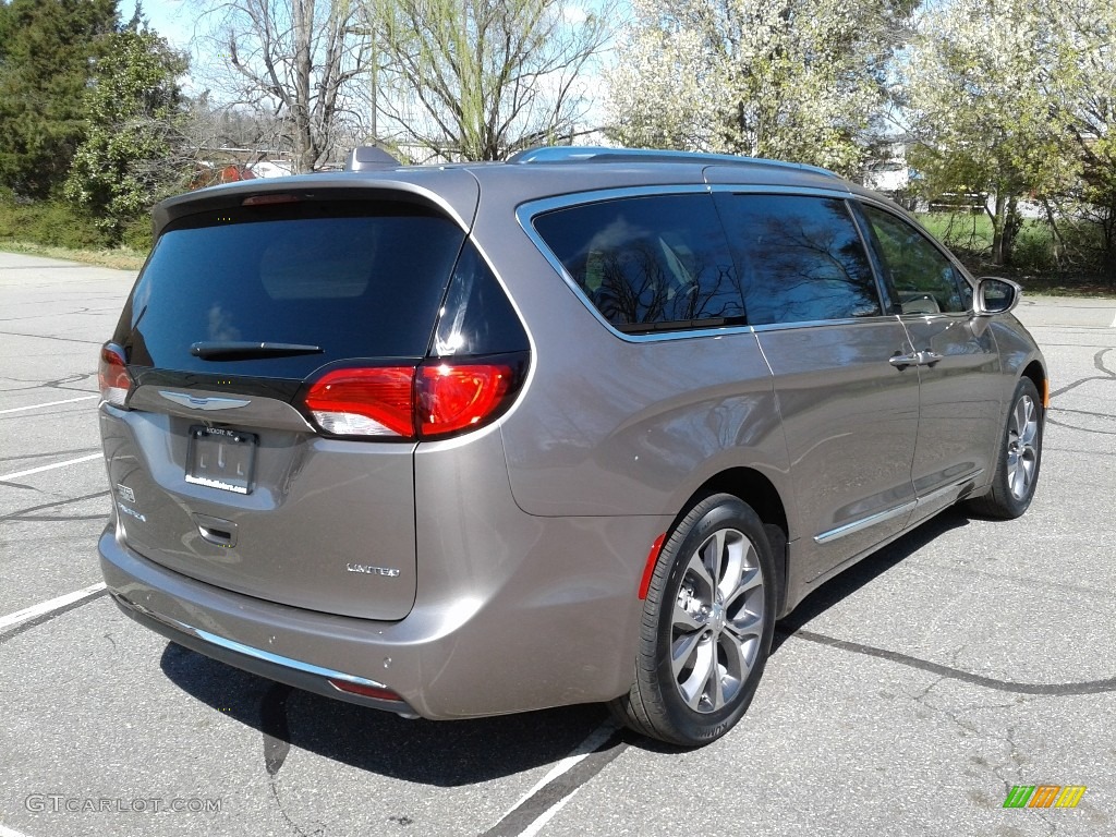 2018 Pacifica Limited - Molten Silver / Black/Deep Mocha photo #6