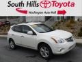 2012 Pearl White Nissan Rogue SV AWD  photo #1