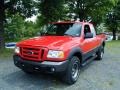 2006 Torch Red Ford Ranger FX4 Level II SuperCab 4x4  photo #1