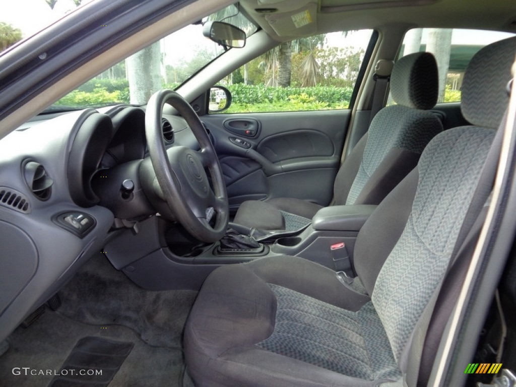 2004 Grand Am SE Sedan - Black / Dark Pewter photo #76