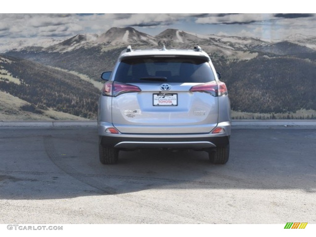 2018 RAV4 Limited AWD Hybrid - Silver Sky Metallic / Black photo #4