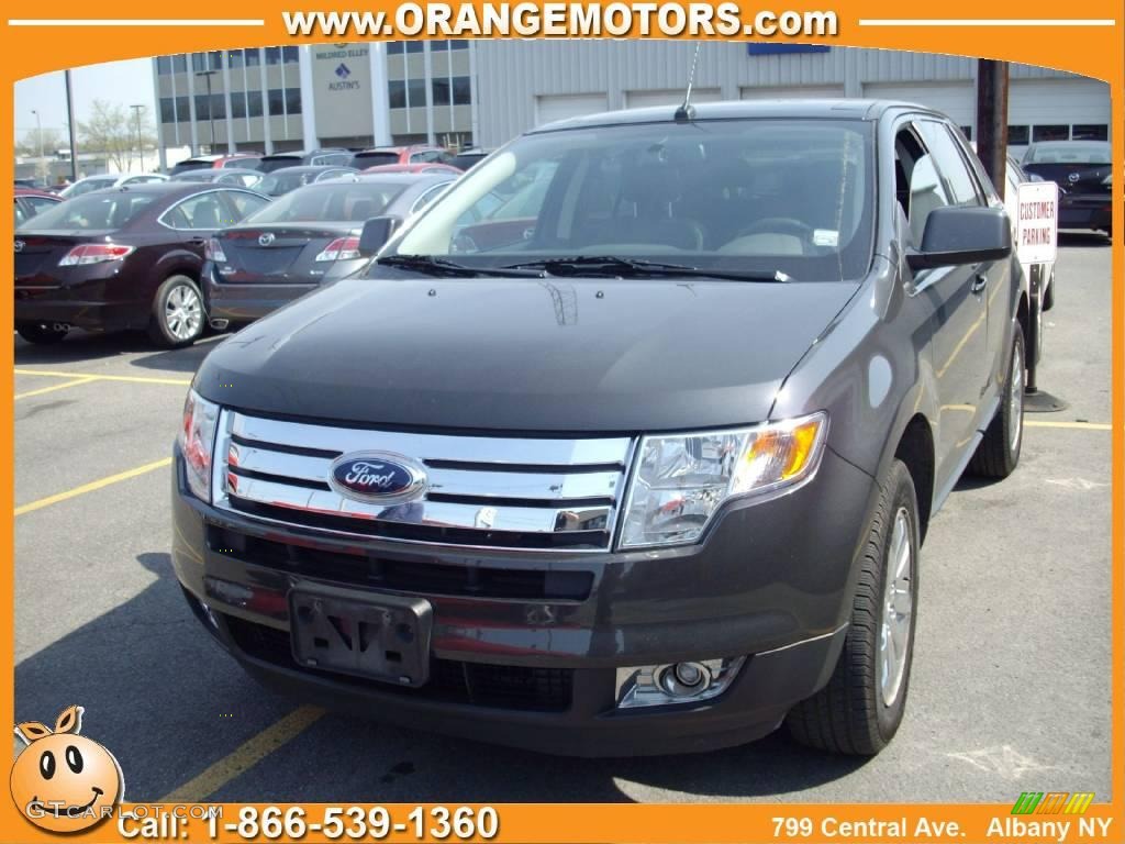 2007 Edge SEL Plus AWD - Carbon Metallic / Charcoal Black photo #1