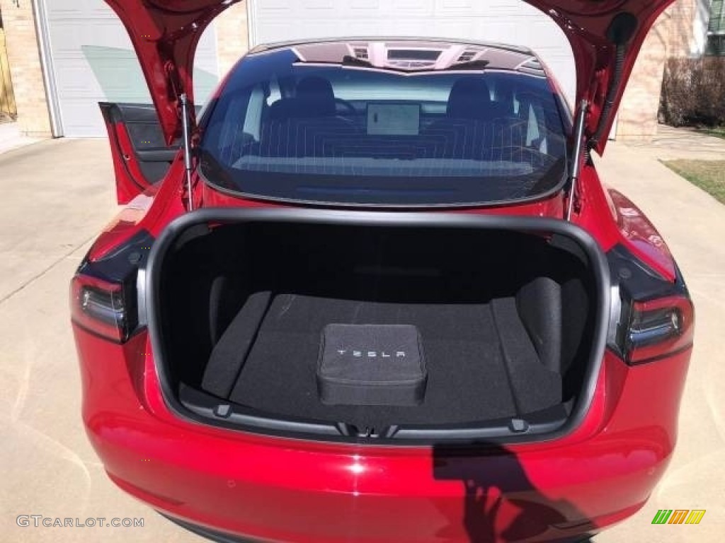 2018 Tesla Model 3 Long Range Trunk Photo #126017204