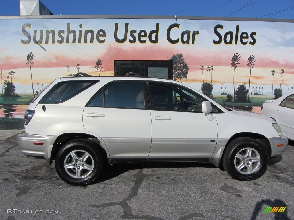 2002 RX 300 - White Gold Crystal / Ivory photo #2