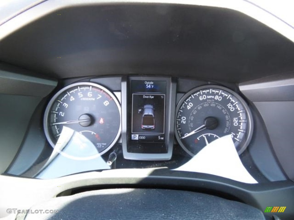 2018 Toyota Tacoma TRD Sport Double Cab Gauges Photo #126017306