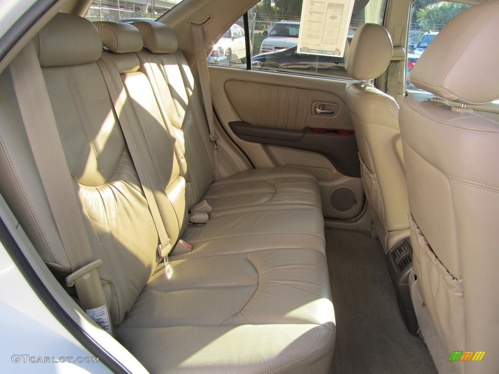 2002 RX 300 - White Gold Crystal / Ivory photo #17