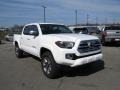 Super White 2018 Toyota Tacoma Limited Double Cab 4x4