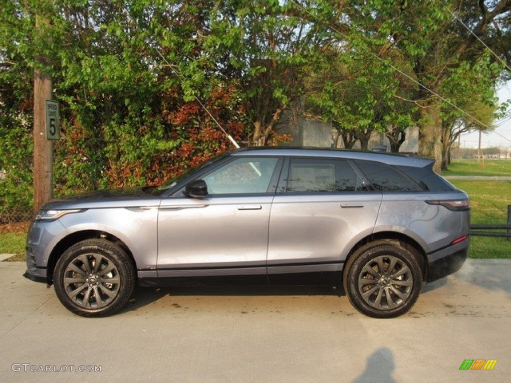 Byron Blue Metallic 2018 Land Rover Range Rover Velar R Dynamic SE Exterior Photo #126018251