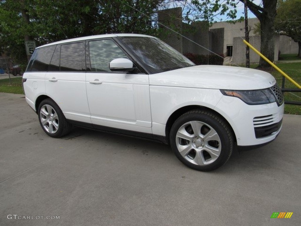 2018 Range Rover Supercharged - Fuji White / Ebony photo #1