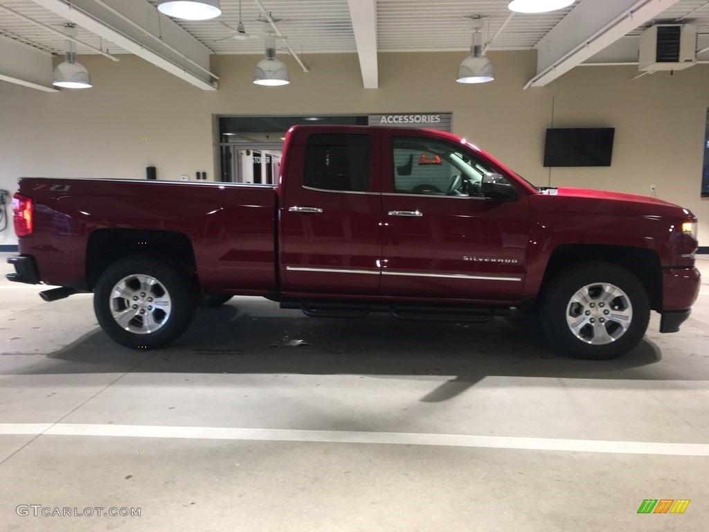 2018 Silverado 1500 LTZ Double Cab 4x4 - Cajun Red Tintcoat / Cocoa Dune photo #7