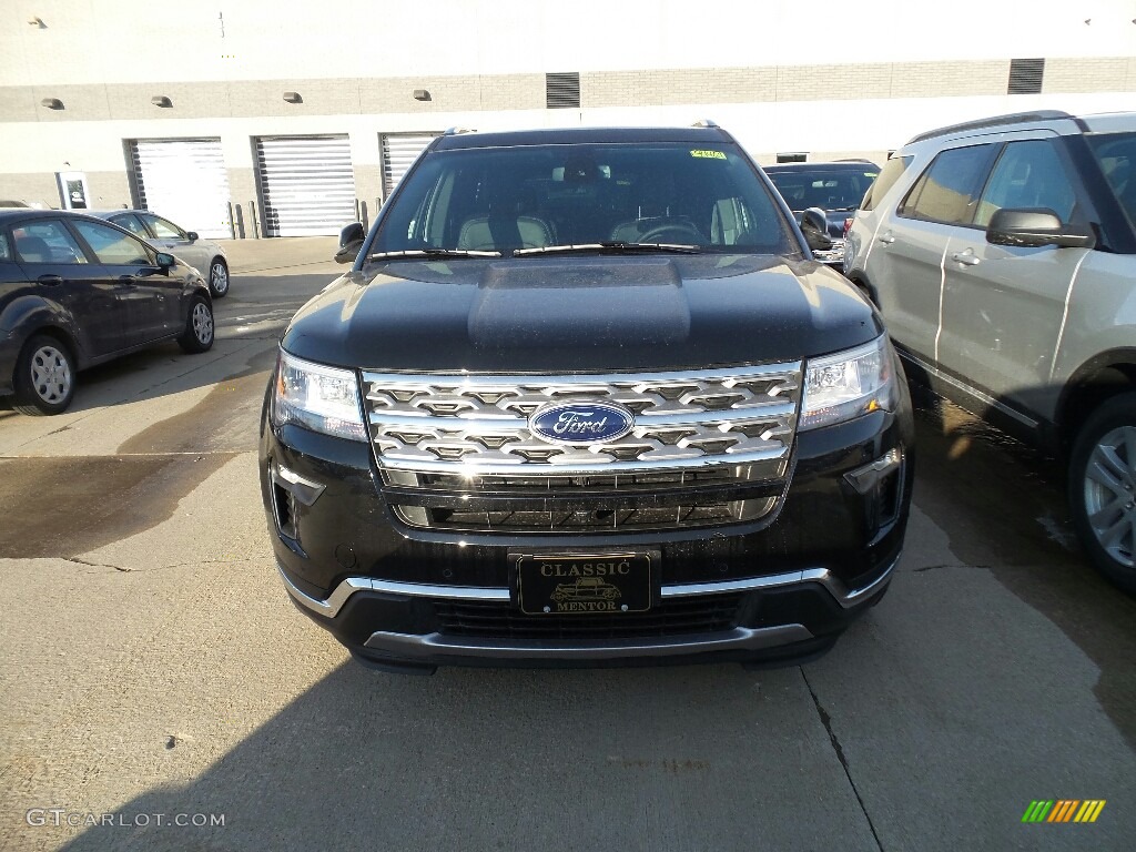 2018 Explorer Limited 4WD - Shadow Black / Ebony Black photo #2