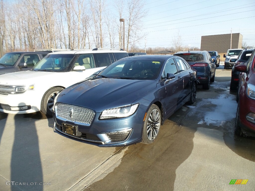 2018 MKZ Reserve AWD - Blue Diamond Metallic / Ebony photo #1