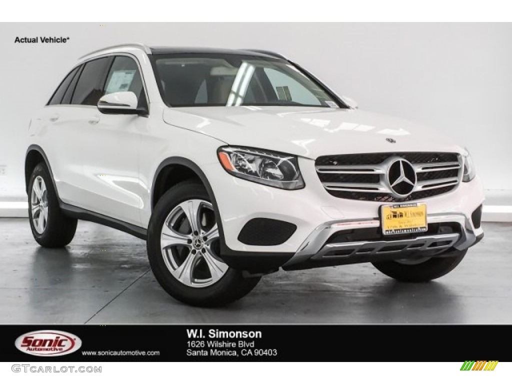 2018 GLC 300 - Polar White / Silk Beige/Espresso Brown photo #1