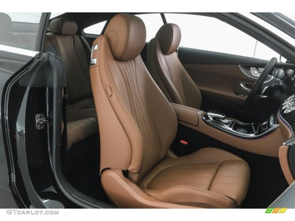 2018 E 400 Coupe - Black / Saddle Brown/Black photo #2